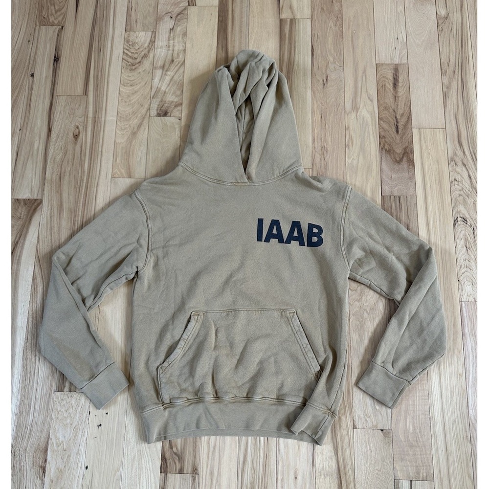 Drake Tour Hoodie Sweatshirt Mens Small Tan IAAB 2023 It's All A Blur